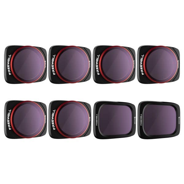 Freewell DJI Mavic Air 2S - All Day Filter Set - 8 Pack Image 1