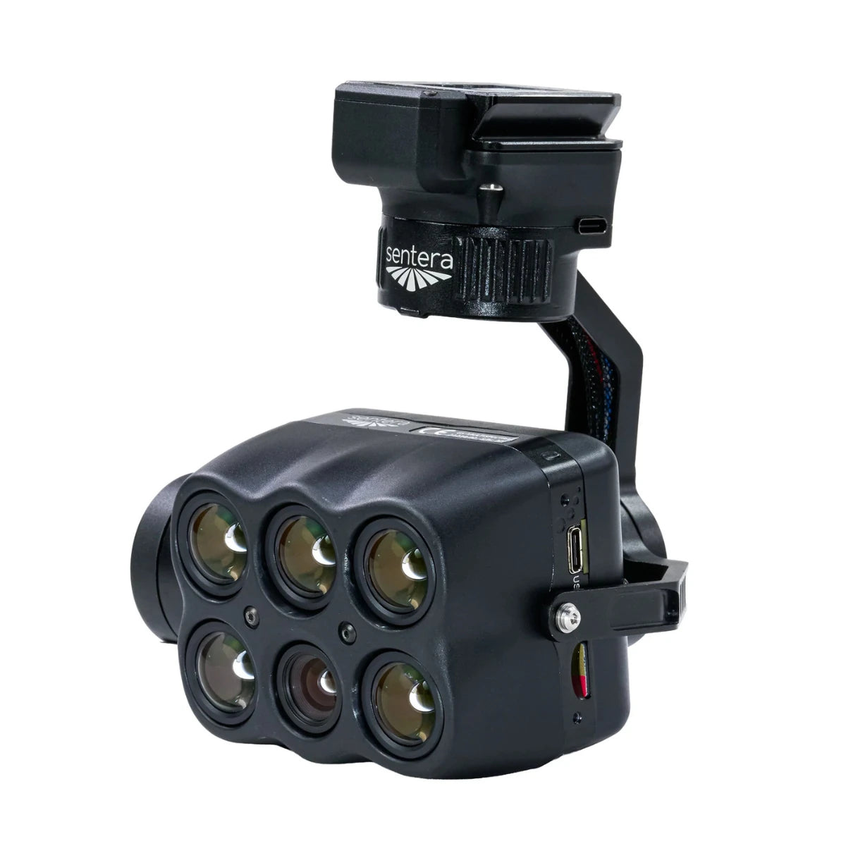 Inspired Flight IF800 Sentera 6X Multispectral Camera Payload, six-lens multispectral sensor payload with mounting bracket