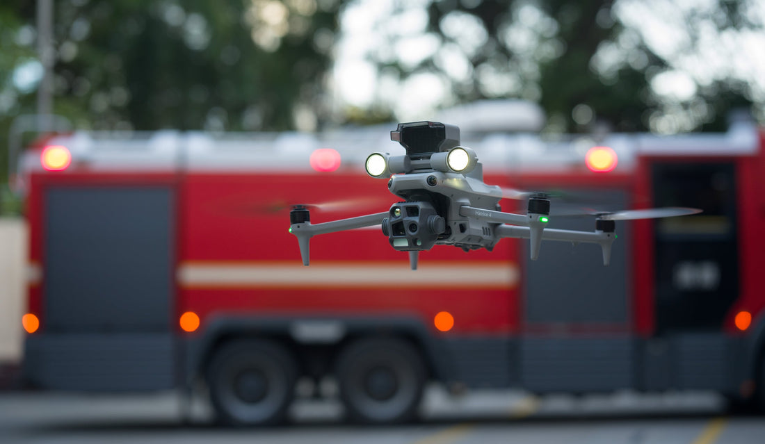 Drones in Firefighting - The Essential Features You Need - Dronefly