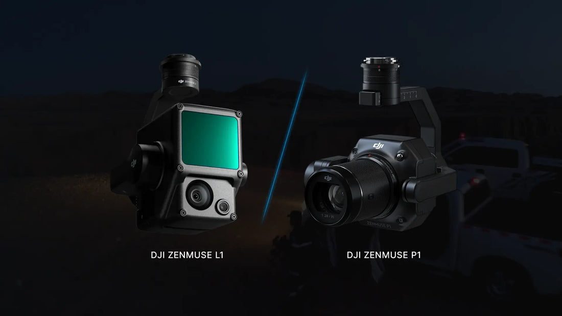 Comparing the DJI Zenmuse L1 vs P1 - Dronefly