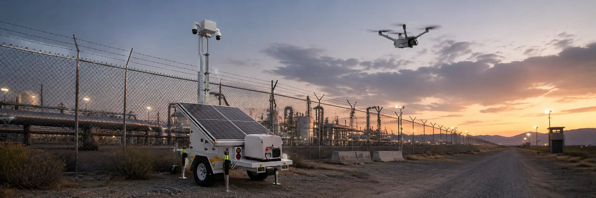 Shop / Drone Dock Solar Security Trailers
