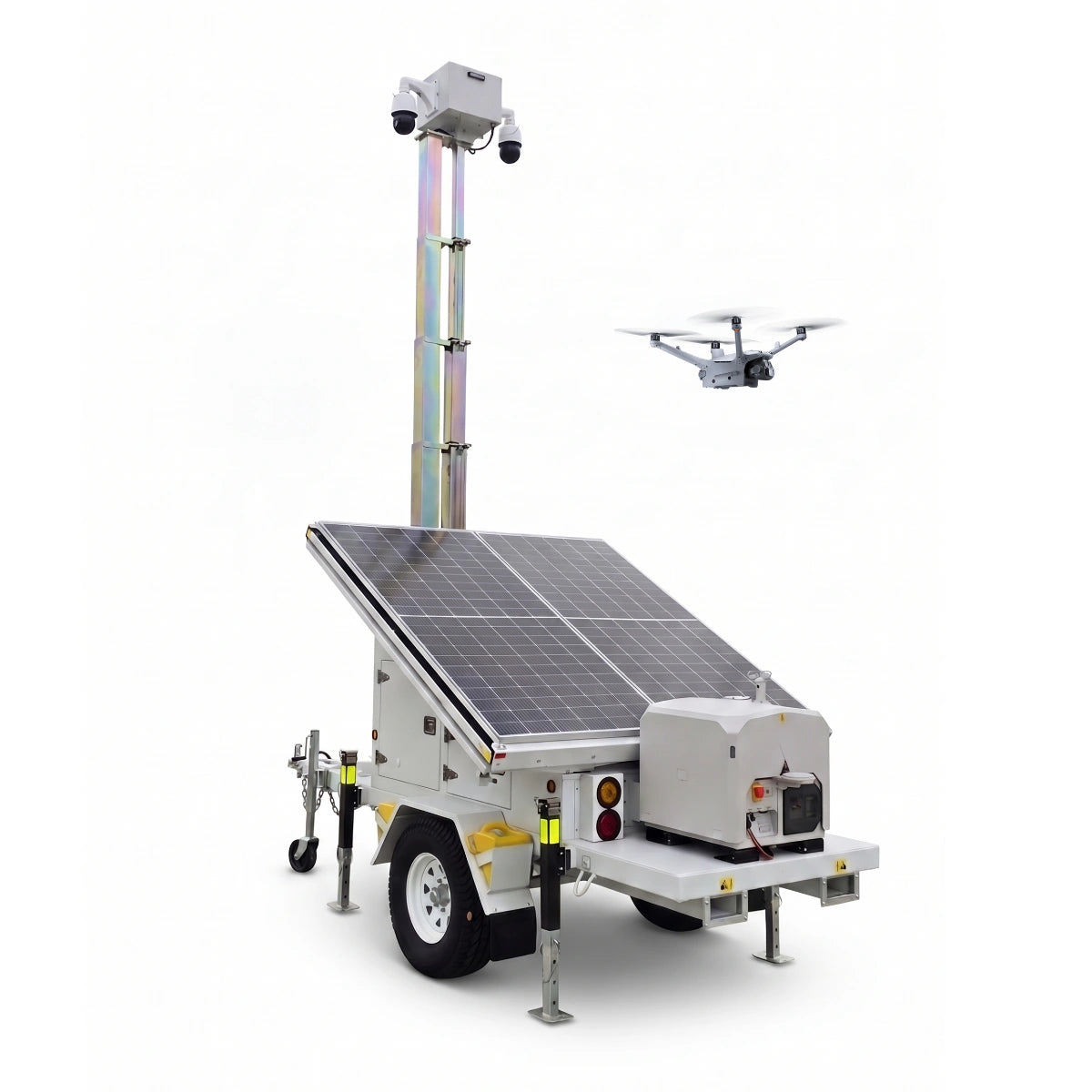 Drone Dock Solar Security Trailer (Hawk)