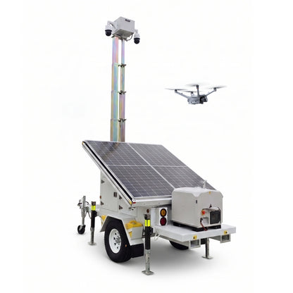 Drone Dock Solar Security Trailer (Hawk)