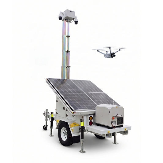 Drone Dock Solar Security Trailer (Hawk)