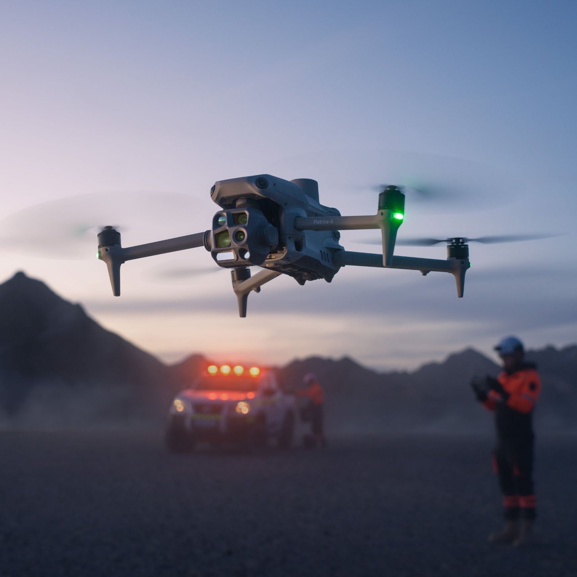 DJI Matrice 4T in action