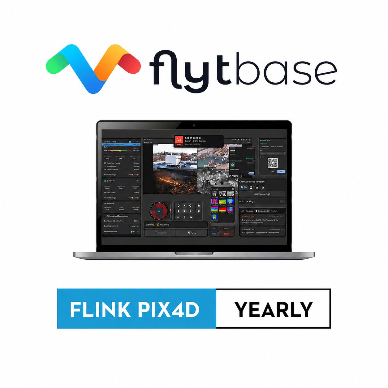 FlytBase Flink Pix4D Yearly
