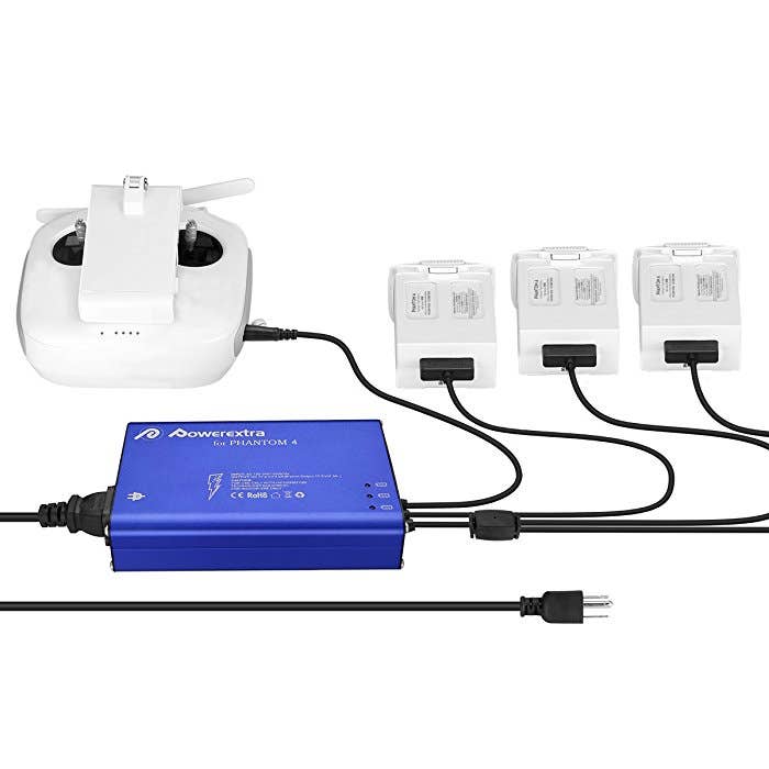 DroneFly Phantom 4 Multicharger for Intelligent Flight Batteries Image 2