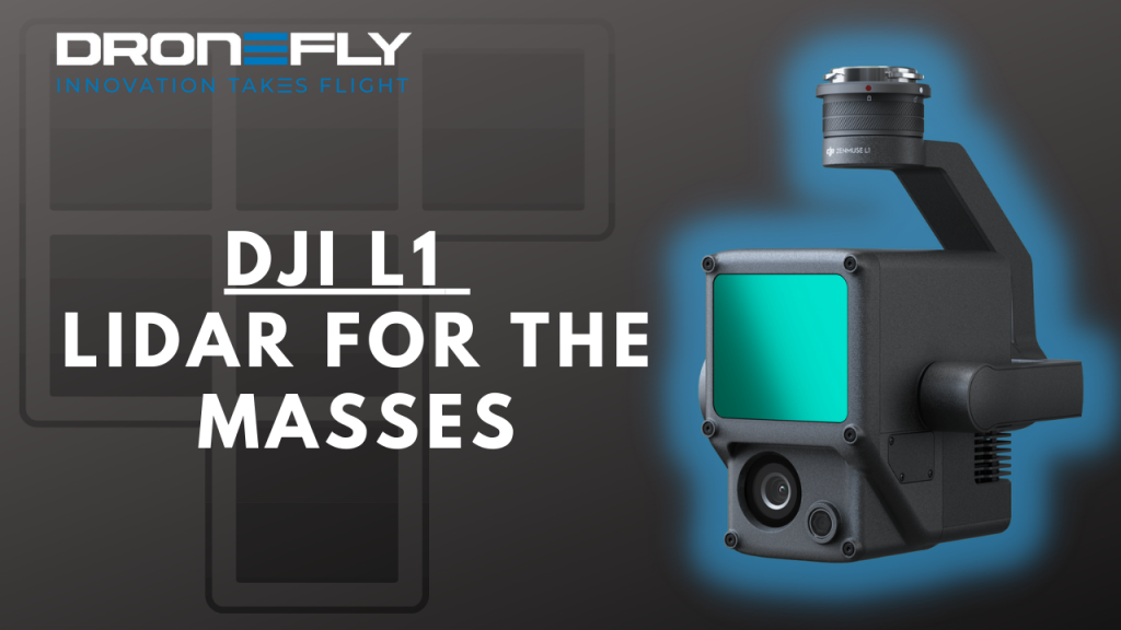 Dronefly - DJI L1 Lidar for the Masses Hero Image